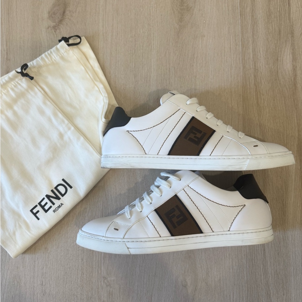 AUTHENTIC Fendi Men's Logo Sneakers